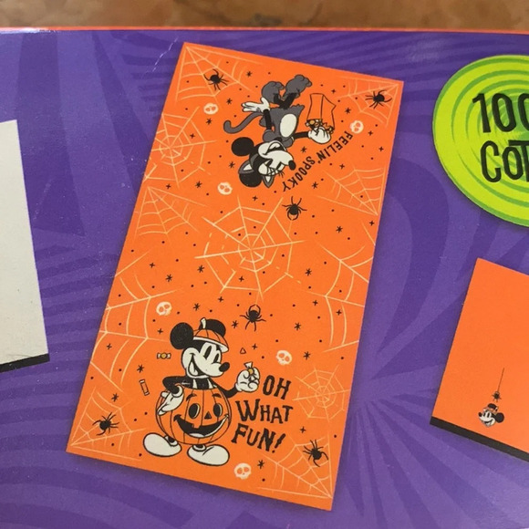 Disney Mickey & Minnie Mouse Halloween Bathroom Towel Set NEW - Picture 5 of 7